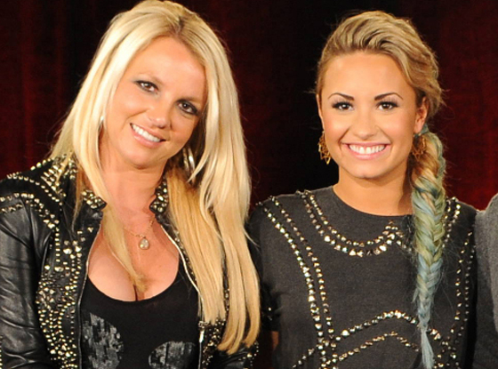 Britney Spears, Demi Lovato, X Factor Britney Spears, Demi Lovato, X Factor